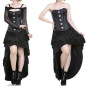 Corset avec Brocart et Similicuir Corset avec Brocart et Similicuir