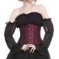 Black and Red Underbust Corset Black and Red Underbust Corset