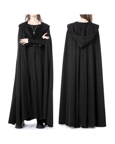 Lange Jacke mit Kapuze