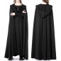Lange Jacke mit Kapuze