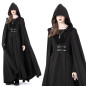 Lange Jacke mit Kapuze