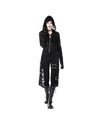 Veste Longue avec Capuche