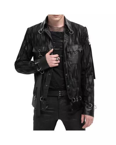 Chaqueta Negra para Hombre marca Devil Fashion a 145,00 €