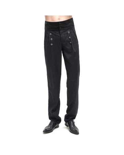 Schwarze Elegante Hose für Männer