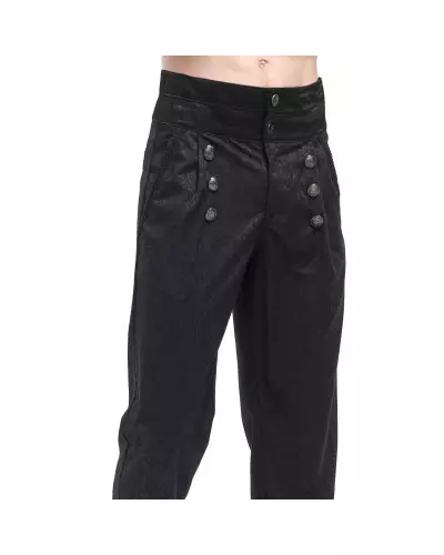 Schwarze Elegante Hose für Männer der Devil Fashion-Marke für 89,90 €