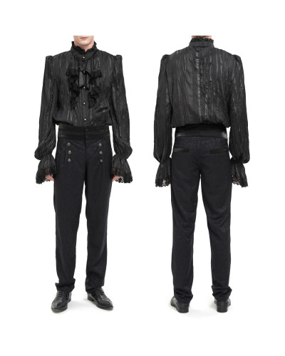 Chemise Noire pour Homme