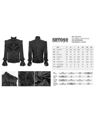 Camisa Negra para Hombre marca Devil Fashion a 112,50 €