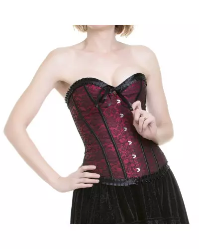Black and Red Corset from Crazyinlove Brand at €29.00