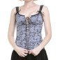 Corset Gris avec Bretelles