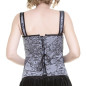 Corset Gris avec Bretelles