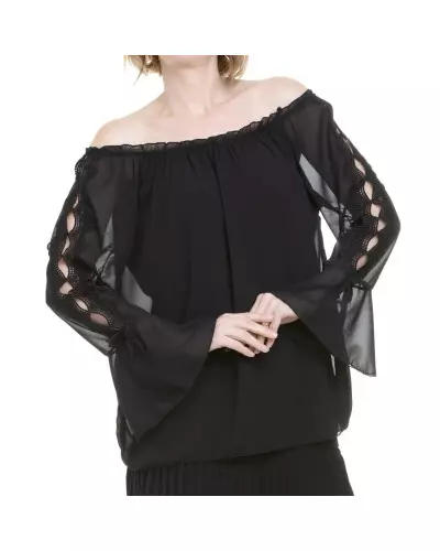 Blouse with Bell Sleeves from Crazyinlove Brand at €19.00