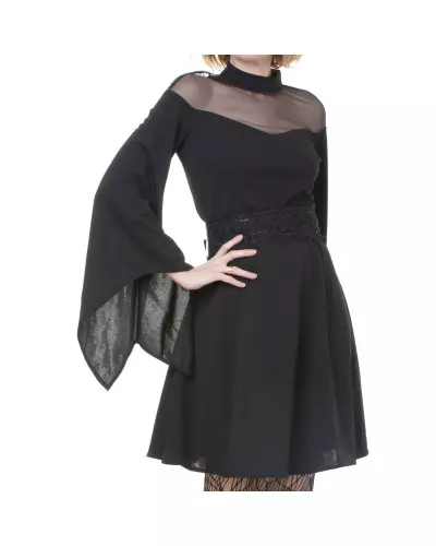 Kleid mit Glockenärmeln der Crazyinlove -Marke für 35,00 €