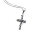 Necklace with Cross with Skulls
