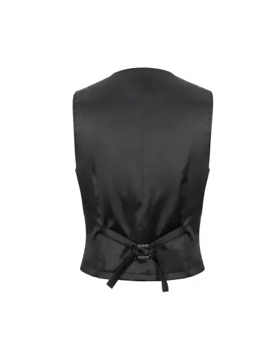 Black Vest with Brocade for Men from Devil Fashion Brand at €77.00