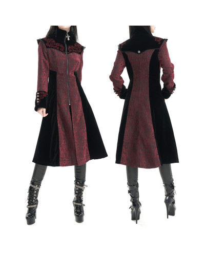 Veste Élégante Rouge