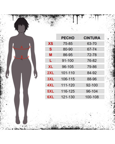 Corset con mangas y Falda