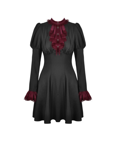 Schwarz-Rotes Kleid