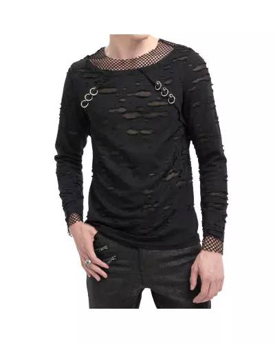 Camiseta Rasgada para Hombre marca Devil Fashion a 53,90 €