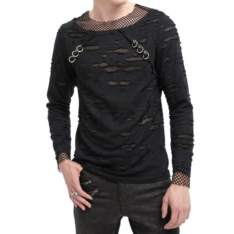 T-Shirt Rasgada para Homem