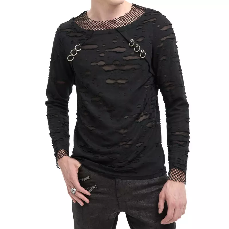 T-Shirt Rasgada para Homem da Marca Devil Fashion por 53,90 €