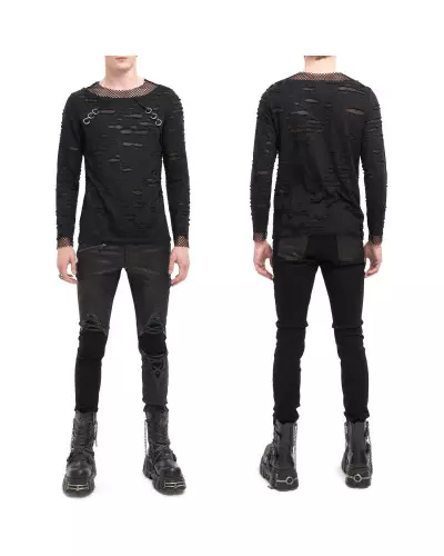 Zerrissenes T-Shirt für Männer der Devil Fashion-Marke für 53,90 €