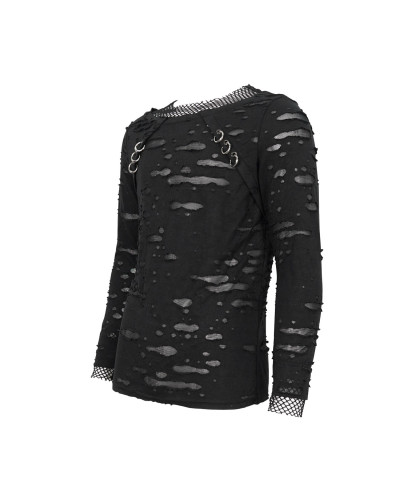 Camiseta Rasgada para Hombre