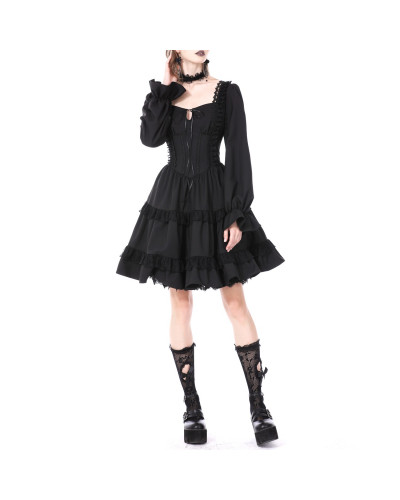 VESTIDO ELEGANTE GOTICO