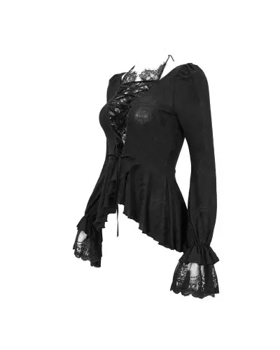 T-Shirt with Lace from Devil Fashion Brand at €61.00