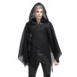 Short Black Cape for Men