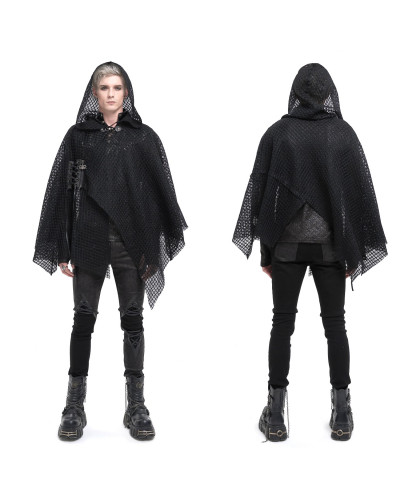 Long Black Cape for Men