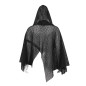 Short Black Cape for Men
