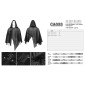 Short Black Cape for Men