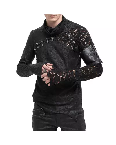 T-Shirt Asymétrique pour Homme de la Marque Devil Fashion à 85,00 €