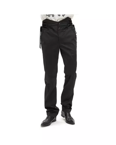Calças Pretas Elegantes para Homem da Marca Devil Fashion por 99,50 €