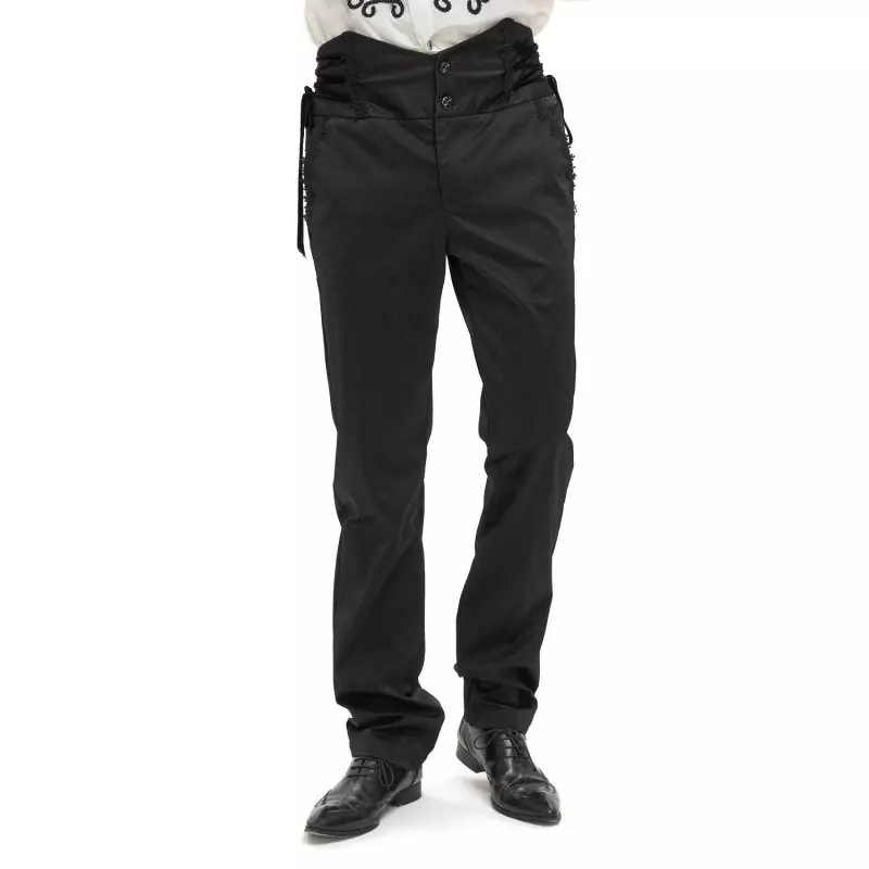 Schwarze Elegante Hose für Männer der Devil Fashion-Marke für 99,50 €