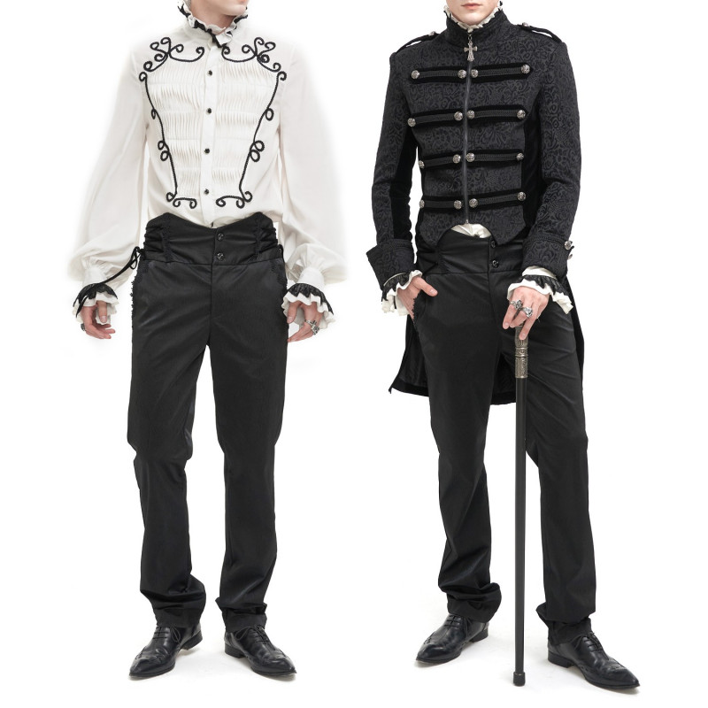 Pantalón Negro Elegante para Hombre