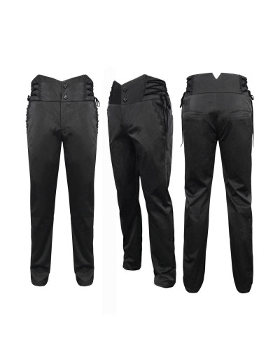 Black Elegant Pants for Men
