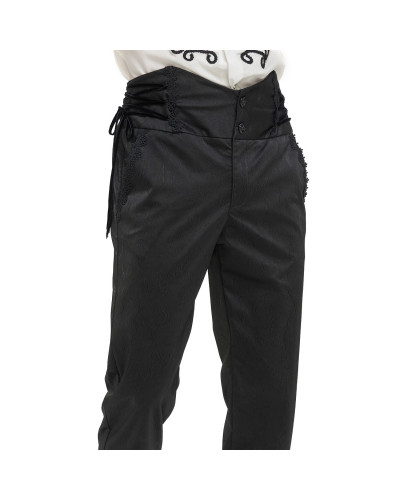 Black Elegant Pants for Men