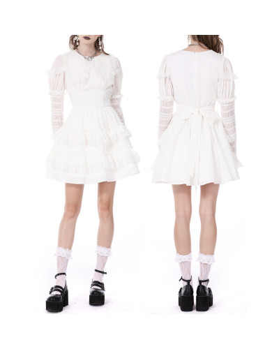 Weißes Kleid