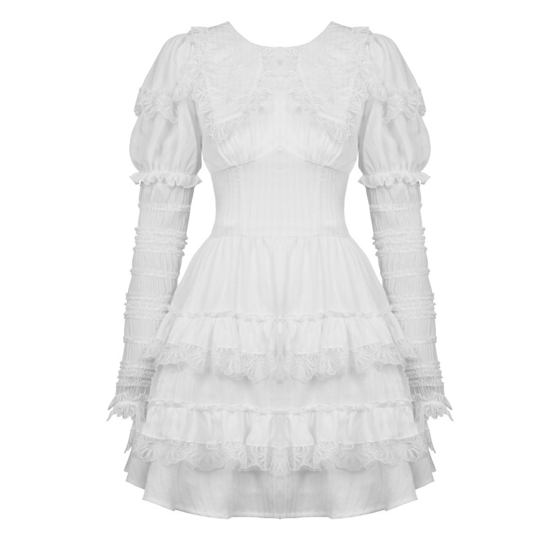 White Gothic Dress