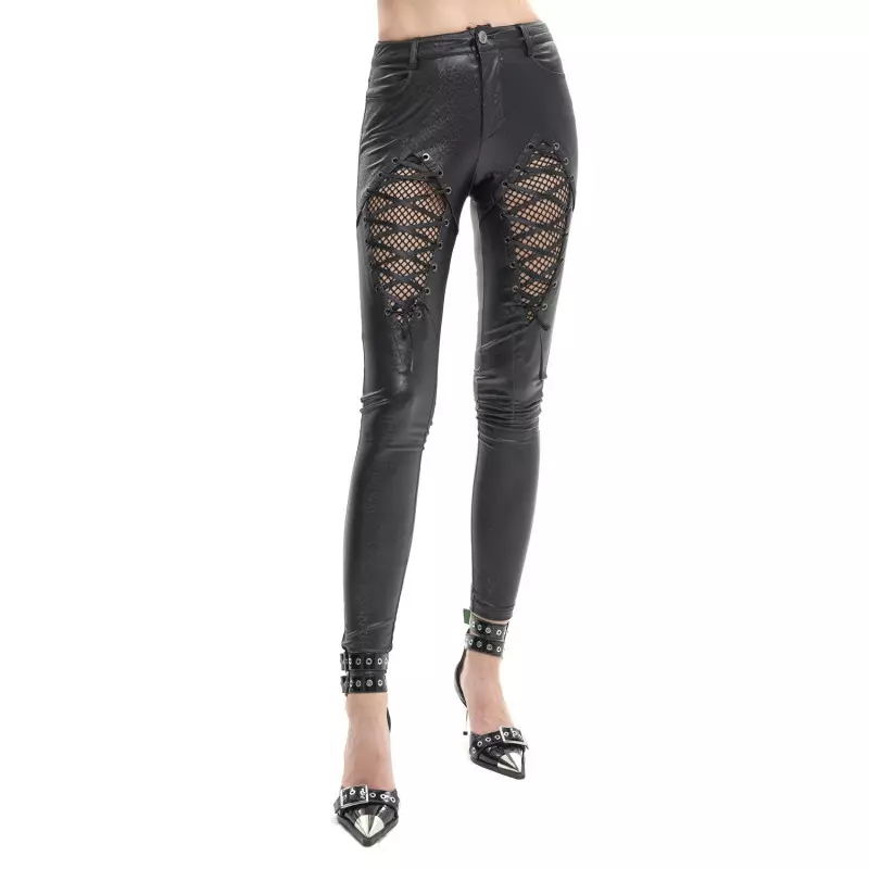 Pants with Mesh from Devil Fashion Brand at €75.00