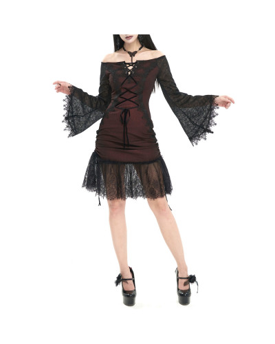 Dress with Gloves