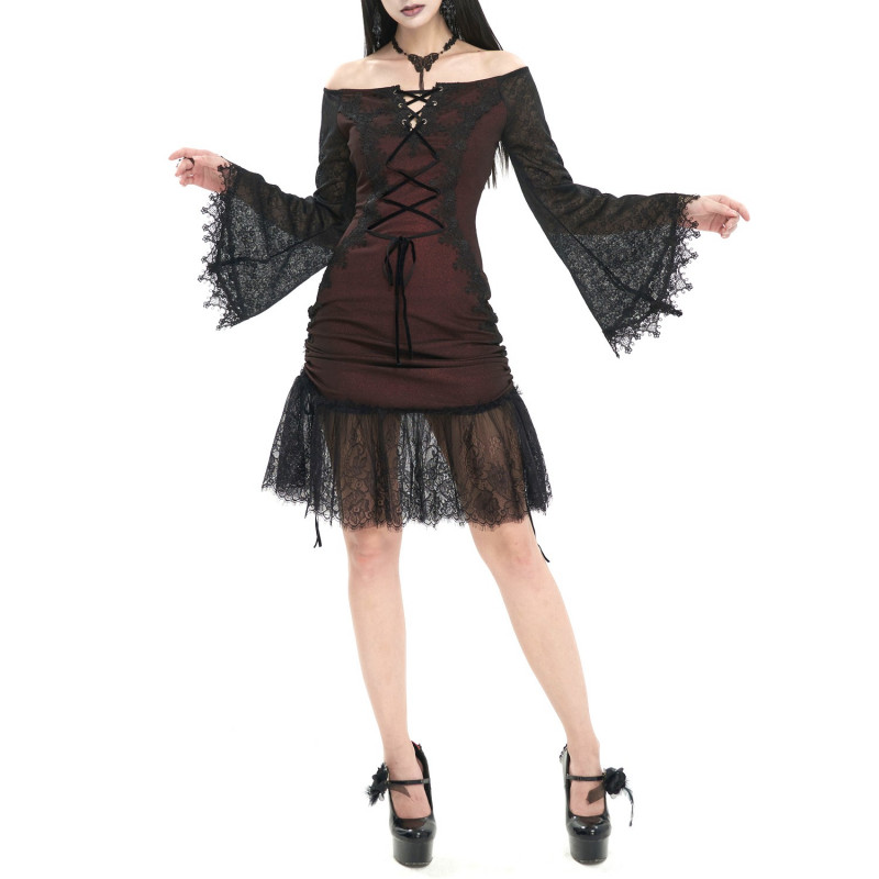 Vestido com Luvas