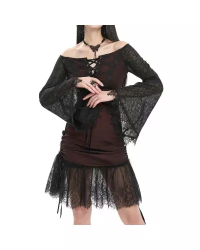 Kleid mit Spitze der Devil Fashion-Marke für 71,00 €