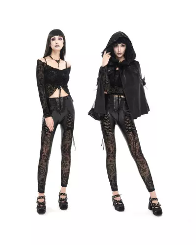 Reaper Faux Leather Biker Pants by Devil Fashion – The Dark Side
