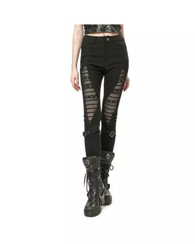 Hose mit Netzstoff der Punk Rave-Marke für 65,50 €