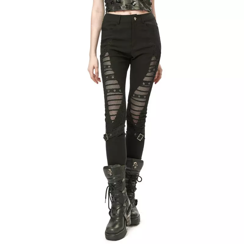 Hose mit Netzstoff der Punk Rave-Marke für 65,50 €
