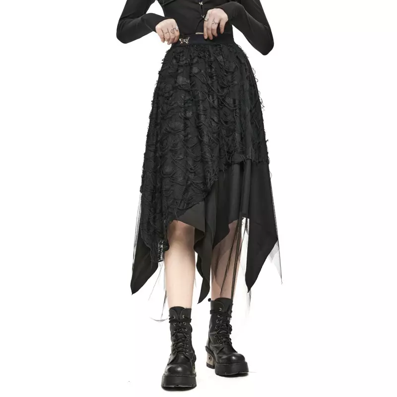 Asymmetric Skirt from Punk Rave Brand at €53.00