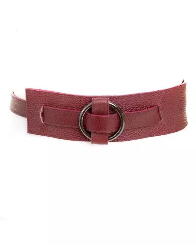 Roter Ledergürtel der Style-Marke für 15,00 €