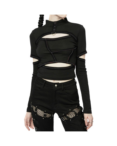 T-Shirt with Openings